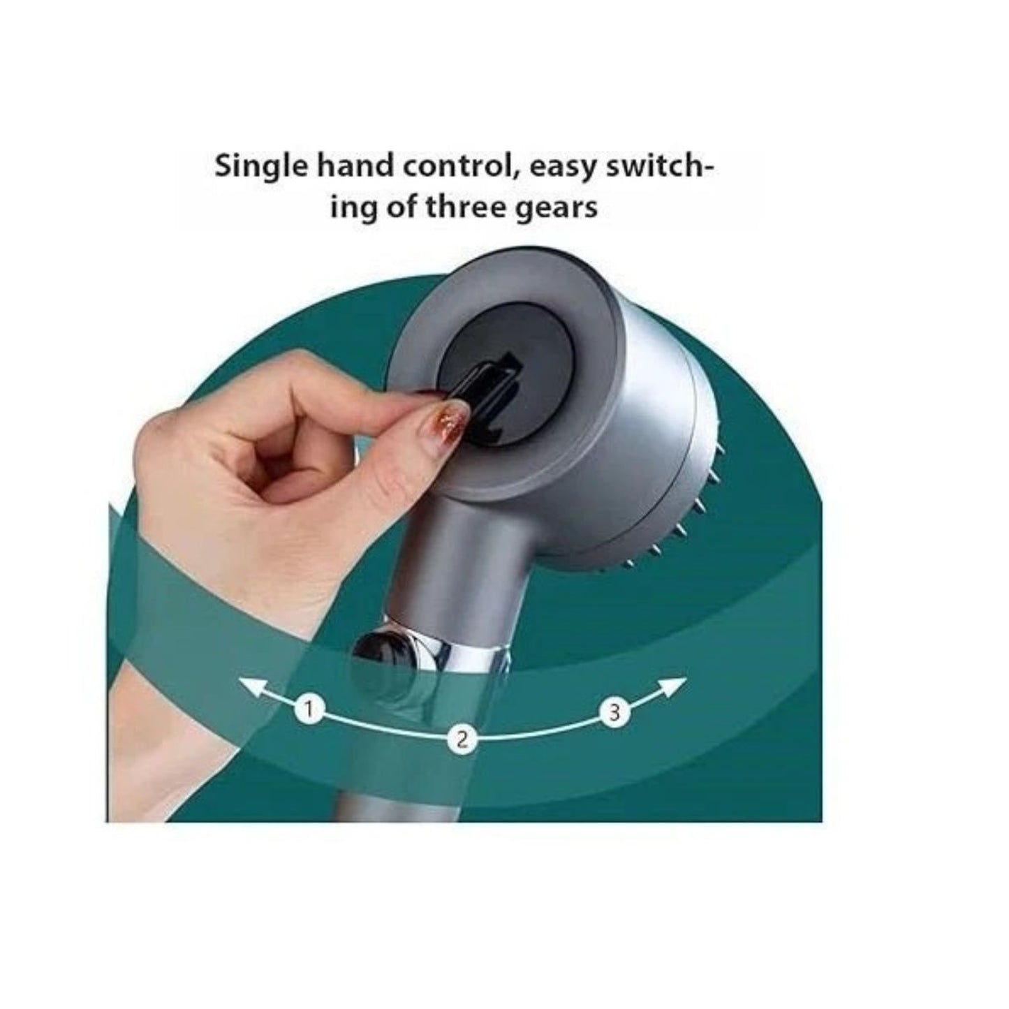 3 Modes Shower Head