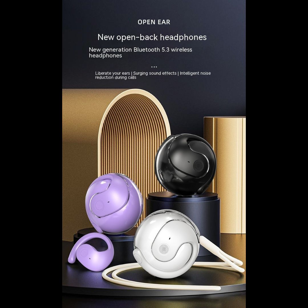 Small Coconut Ball Bluetooth Headset Non-in-ear Sports Headset