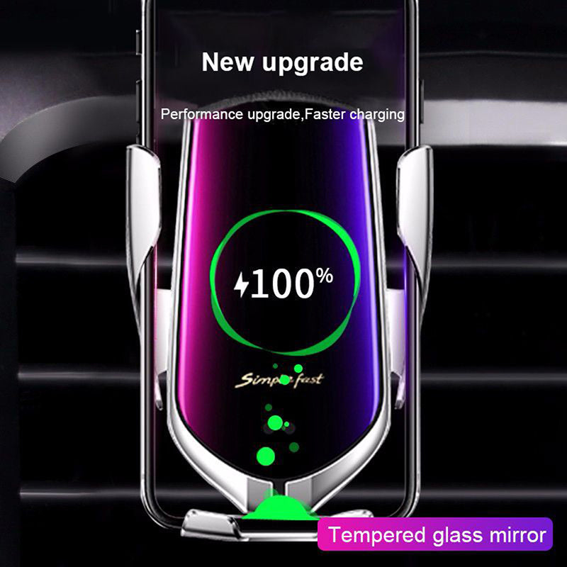 Magic Clip R1 Automatic Car Mobile Phone Holder Wireless Charger