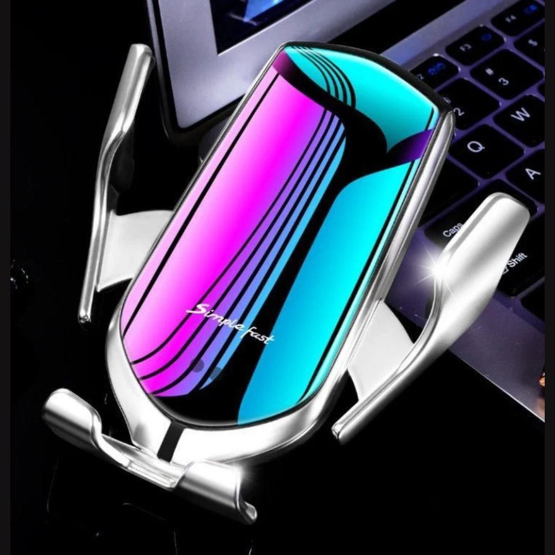 Magic Clip R1 Automatic Car Mobile Phone Holder Wireless Charger