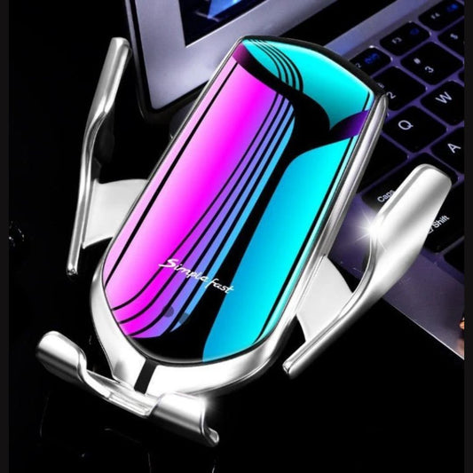 Magic Clip R1 Automatic Car Mobile Phone Holder Wireless Charger