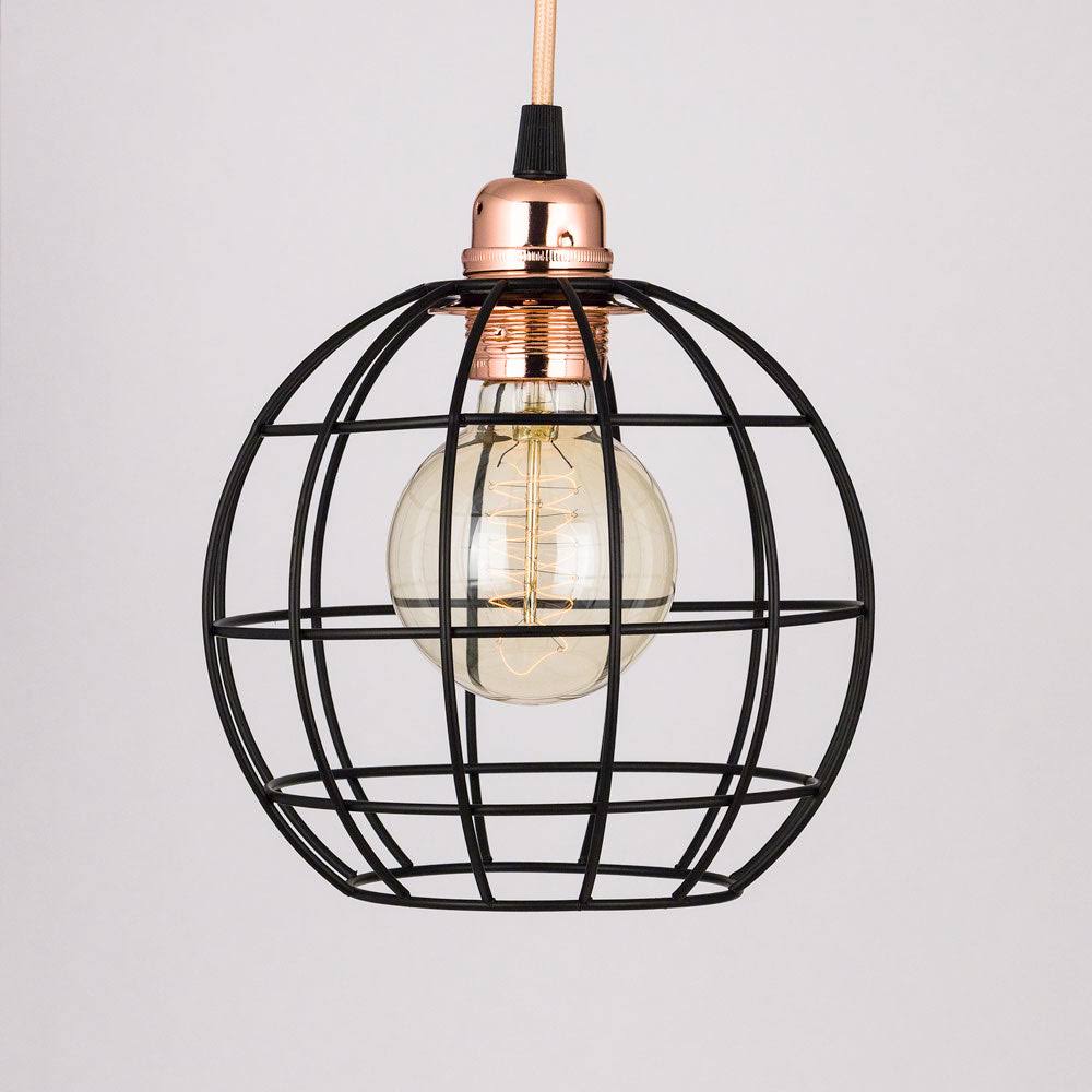 Black Iron Edison Lamp Shade